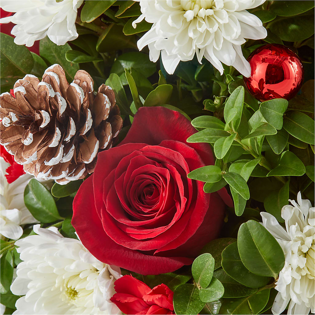 Let It Snow Tree –  Rustic Daisy Floral, Pahrump NV