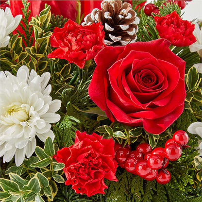 Holiday Soiree Centerpiece –  Rustic Daisy Floral, Pahrump NV