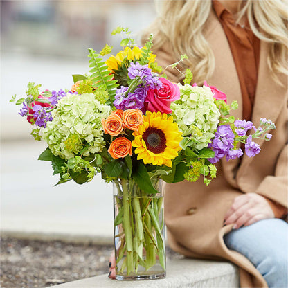 Vibrant Greetings Bouquet –  Rustic Daisy Floral, Pahrump NV