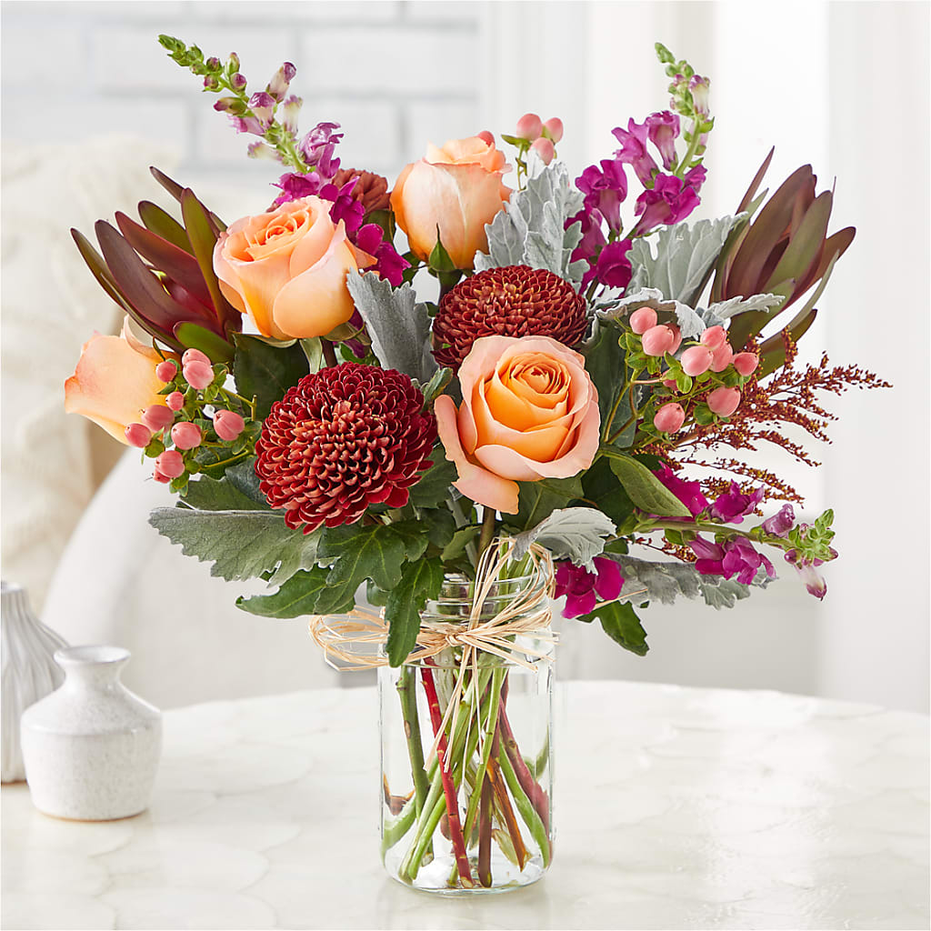 Moody Hues Bouquet –  Rustic Daisy Floral, Pahrump NV