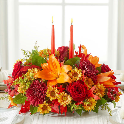 Autumn's Embrace Centerpiece –  Rustic Daisy Floral, Pahrump NV