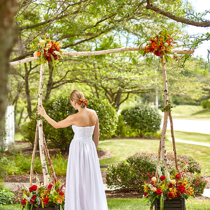 Arbor of Love Archway –  Rustic Daisy Floral, Pahrump NV